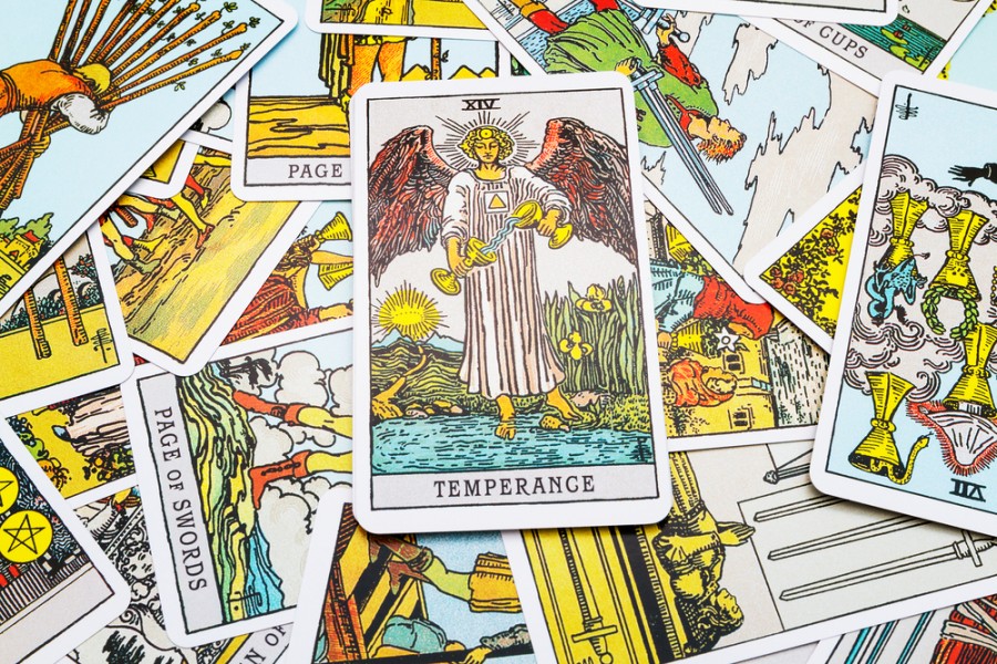 Que signifie la lame de la tempérance au tarot ?